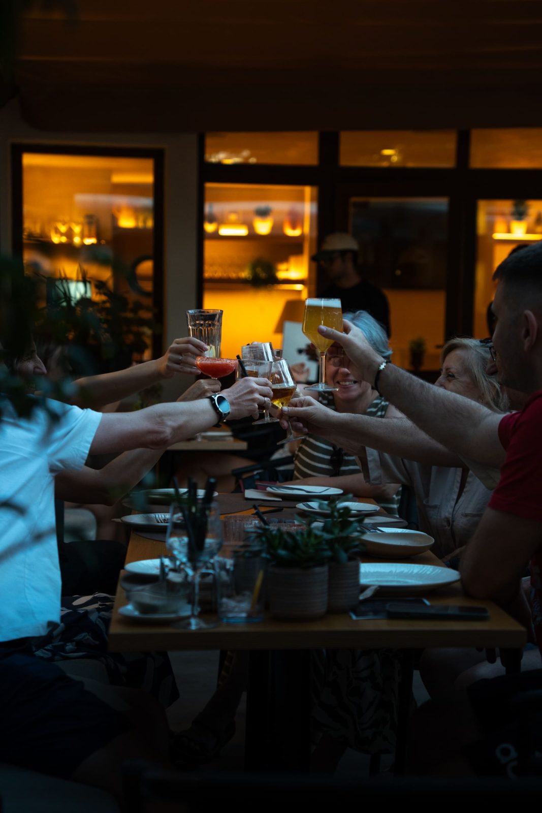 Cena en El Patio de La Haçienda